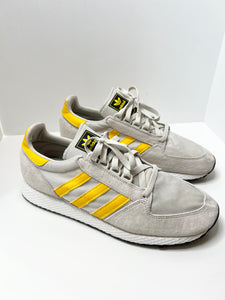 Pelearse Loza de barro llenar Adidas Men's Marathon Tech Boost Yellow/Gray Size 11 – MoMosCloset
