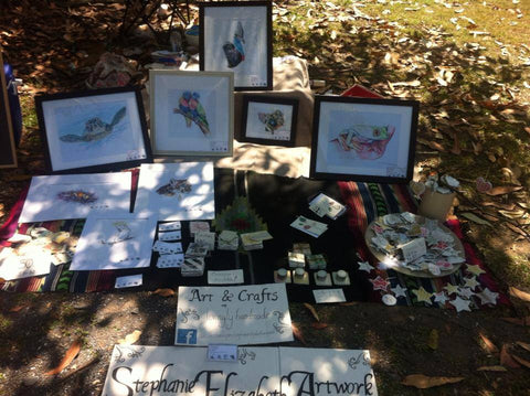 First market stall at Port Douglas in Far North Queensland