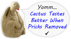 Cactus Tastes better...