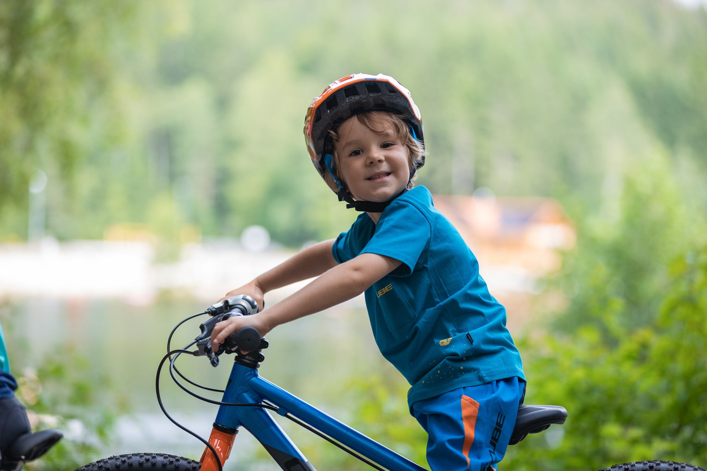 Child on a Cube bike - Bike Club