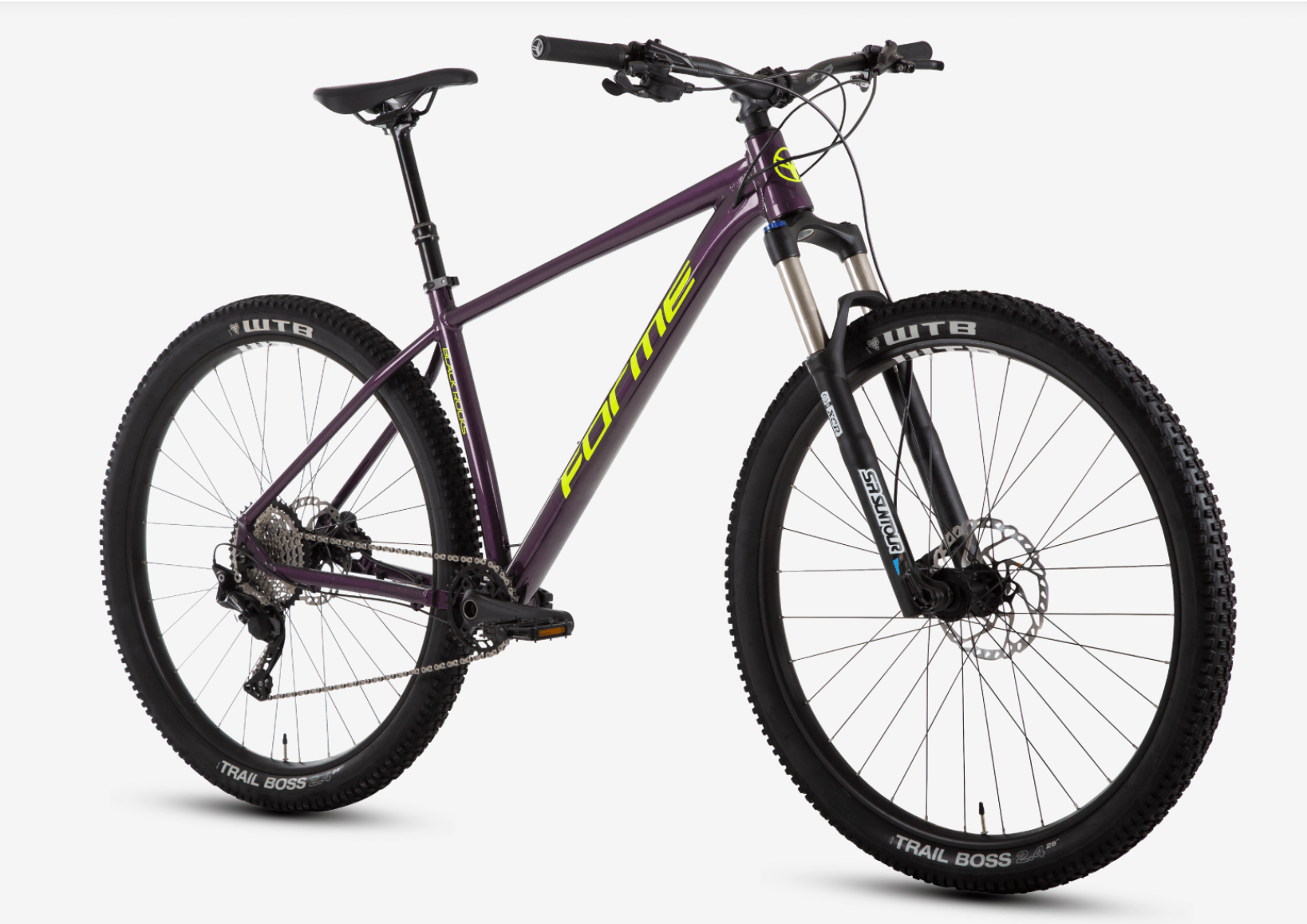 forme black rocks ht 2 purple - bike club