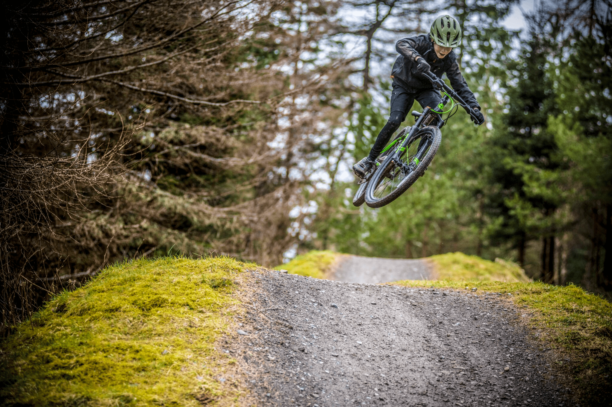 child on a pump track - Bike Club