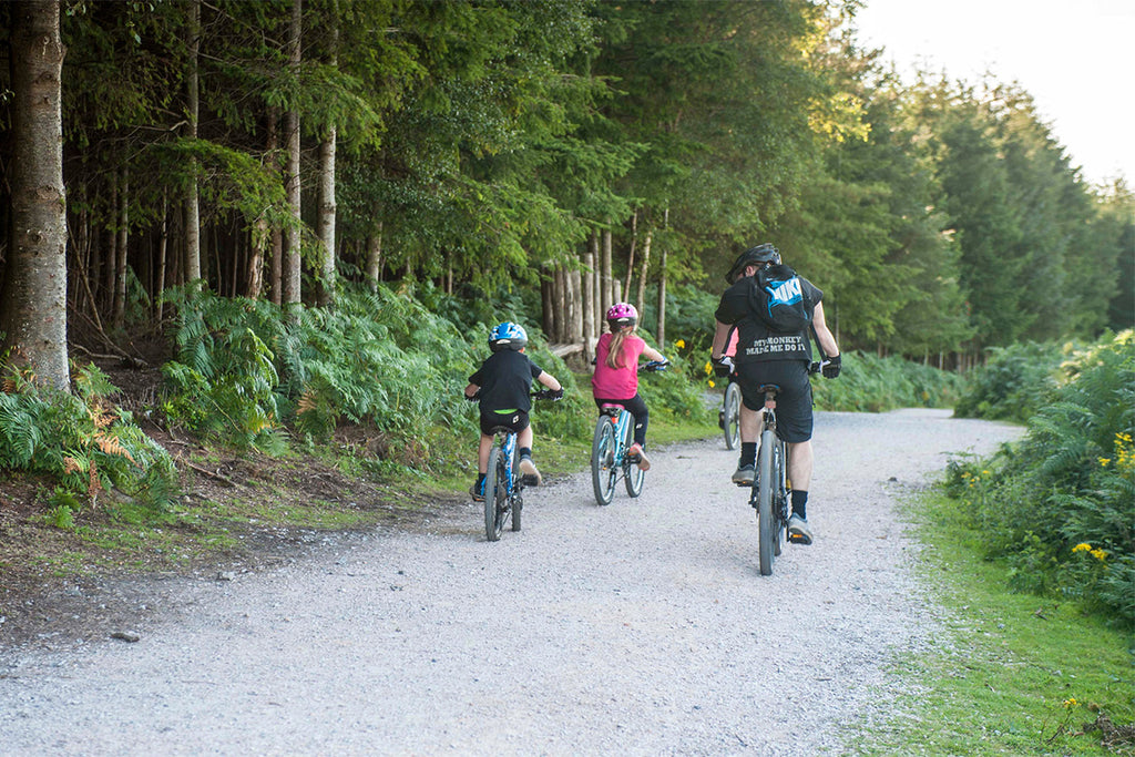 family bike ride