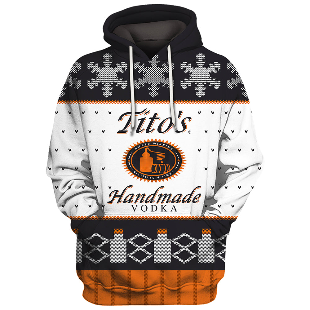 tito's christmas sweatshirt