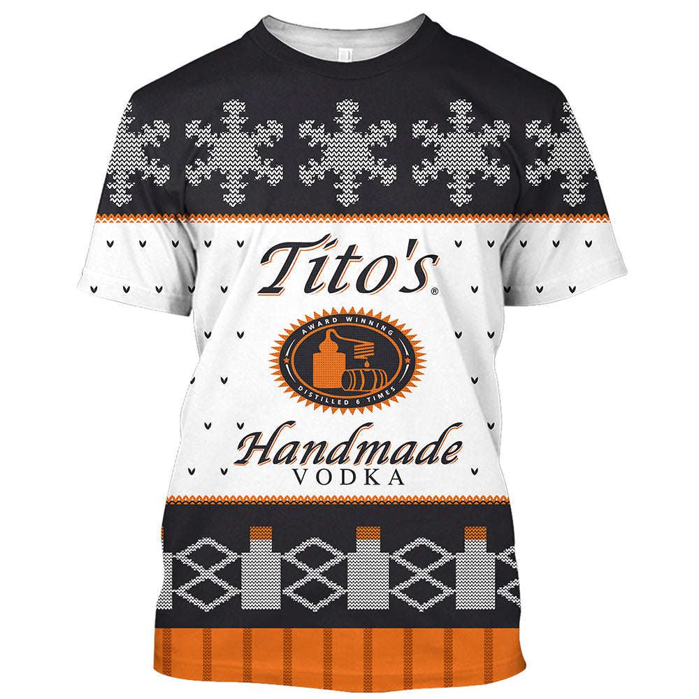 tito's christmas sweatshirt