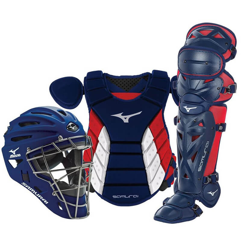 All Star Adult Classic Pro Catcher's Set Navy