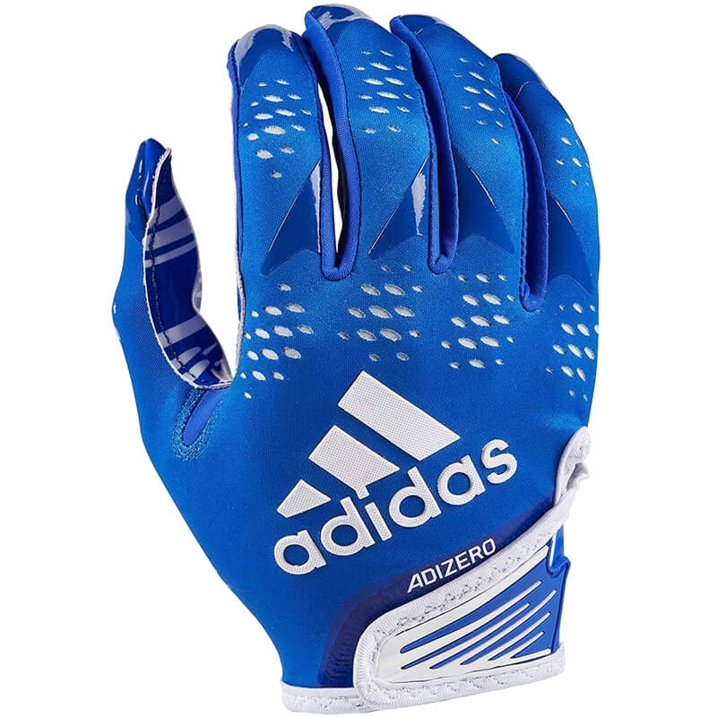 Adult Adidas Adizero 12 Football Receiver Gloves – BLACK/WHITE –