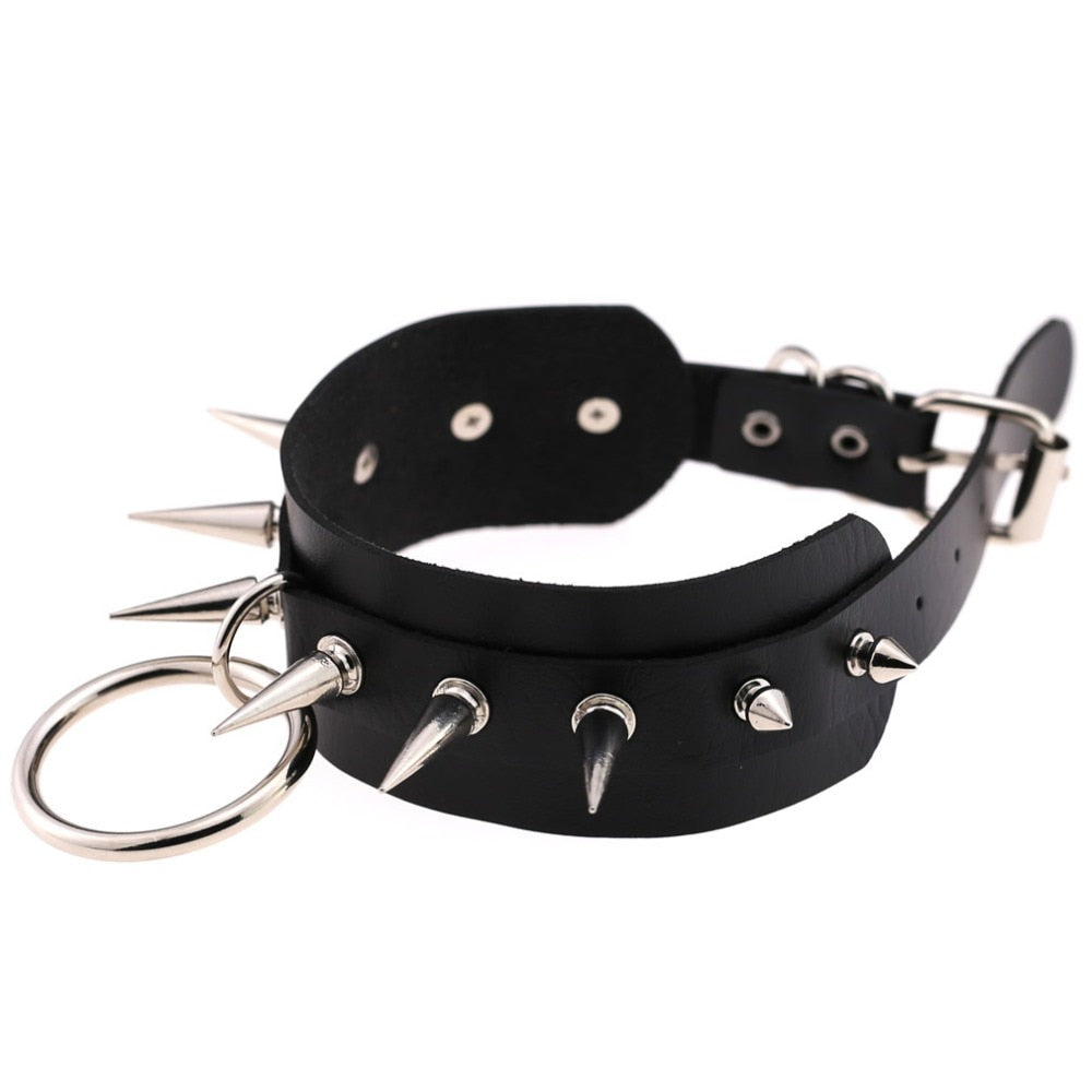 Spike The Punch O Ring Choker Alterbabe