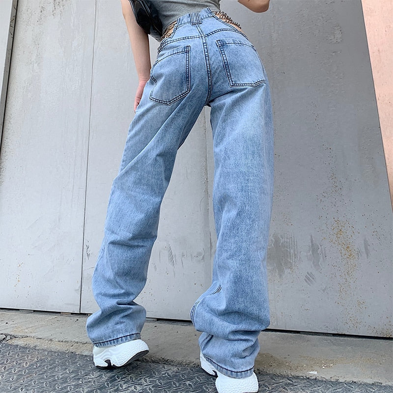 Cut Out Chain Jeans Alterbabe