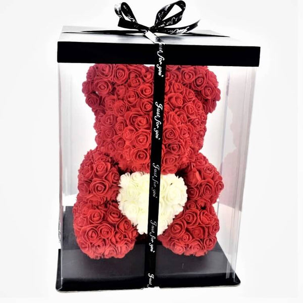 rose bear gift box