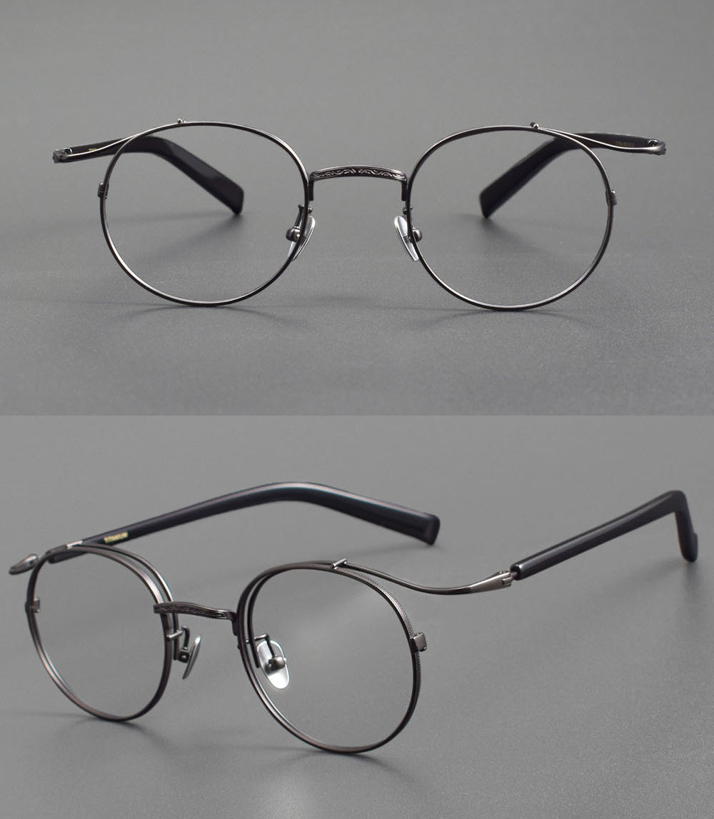 Harald Vintage Round Glasses Frame – Fomolooo