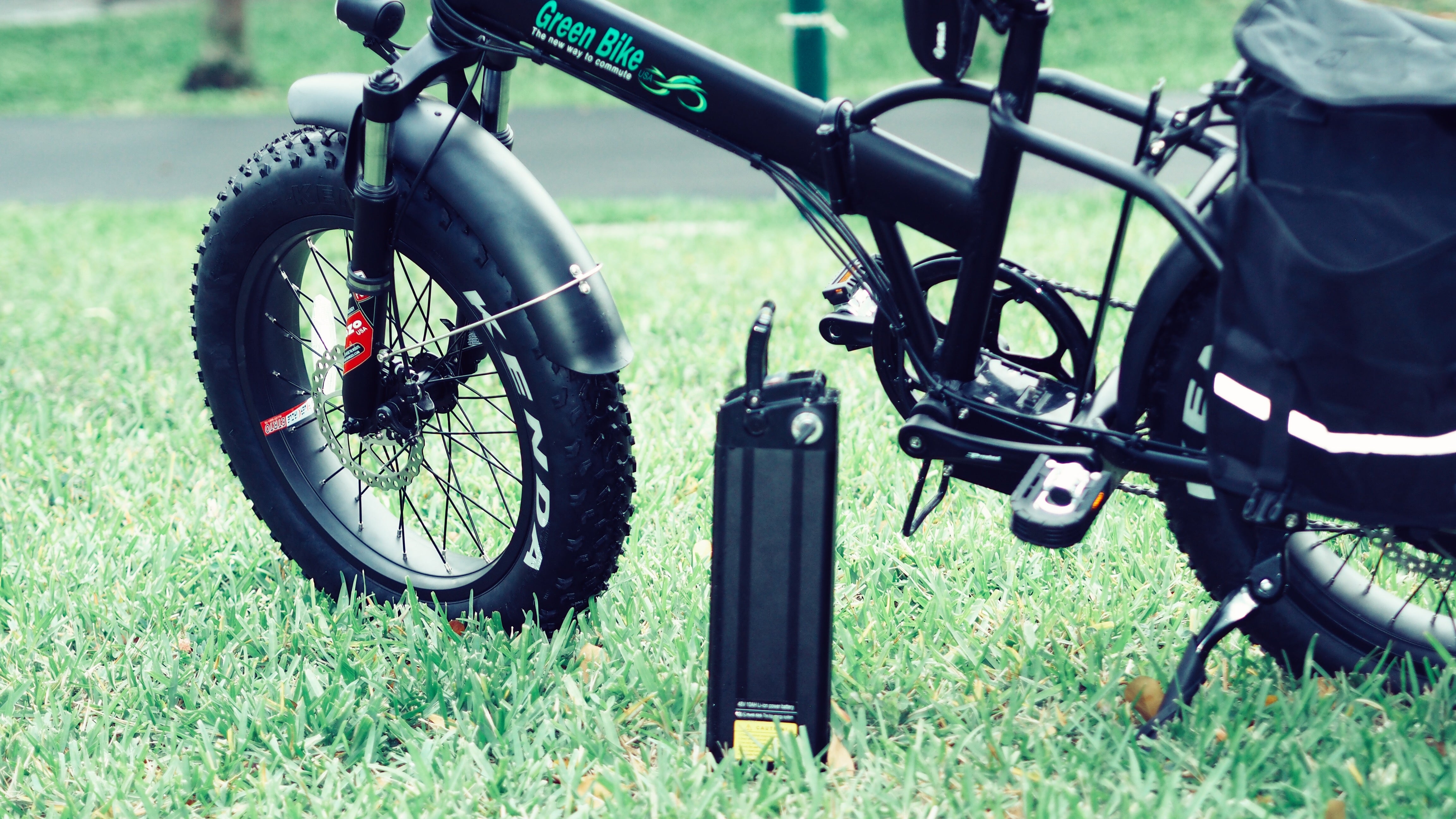 fat tyre folding electric bike