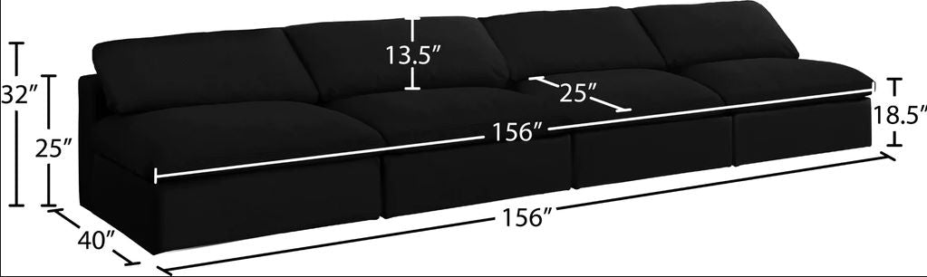 4 Seater Sofa Set : 156'' Sofa Set