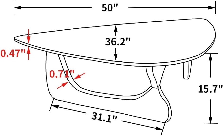 Center Table: Abstract Coffee Table