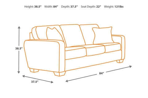 5 Seater Sofa Set:- Munix Fabric Sofa Set (Light Beige)