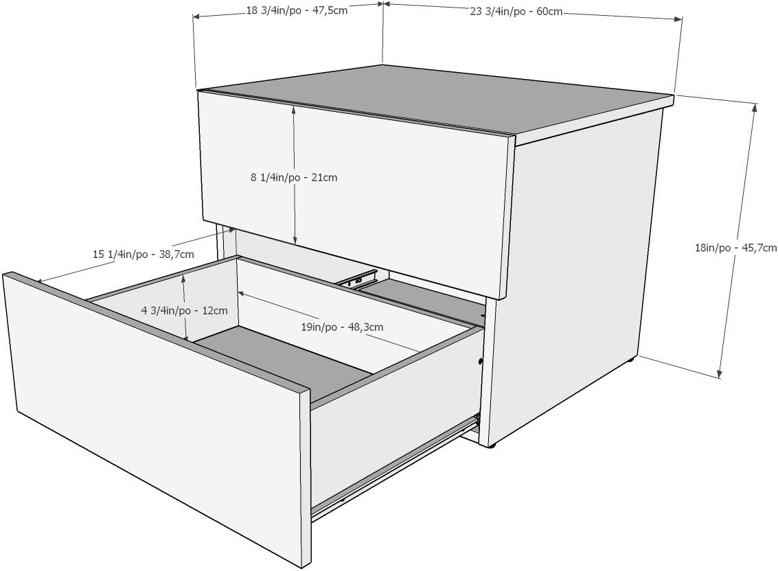 Bedroom Set: Modern 4 Piece Bedroom Set