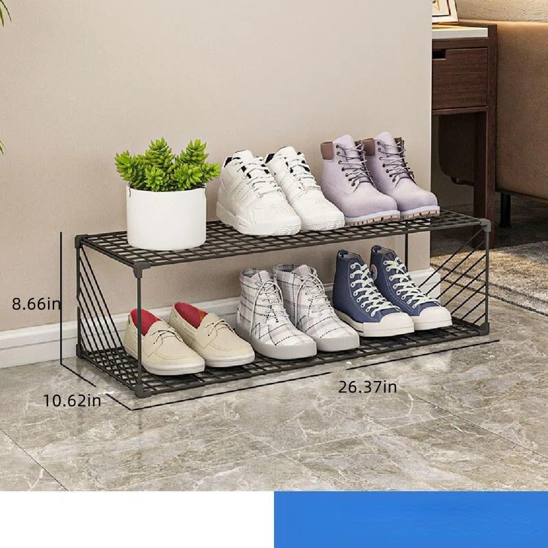 6 Pair Shoe Rack