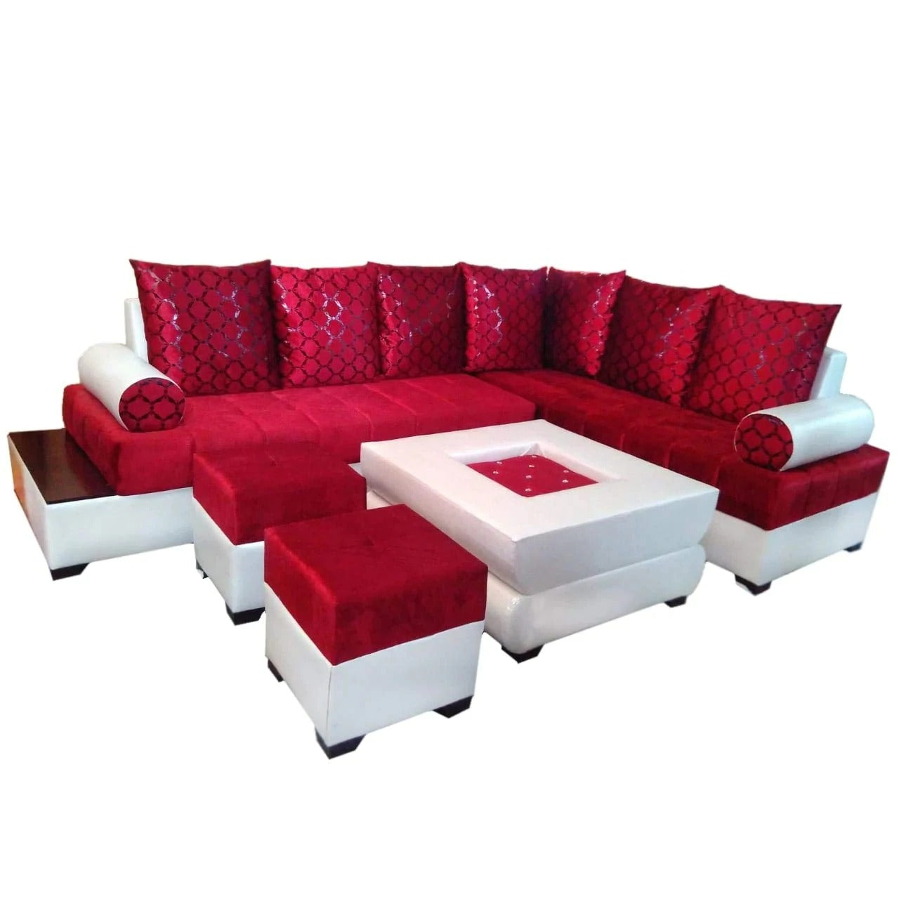 https://shop.gkwretail.com/collections/7-seater-sofa-set/products/l-shape-sofa-set-half-leather-sofa-set-with-center-table-and-2-puffy-red-and-white
