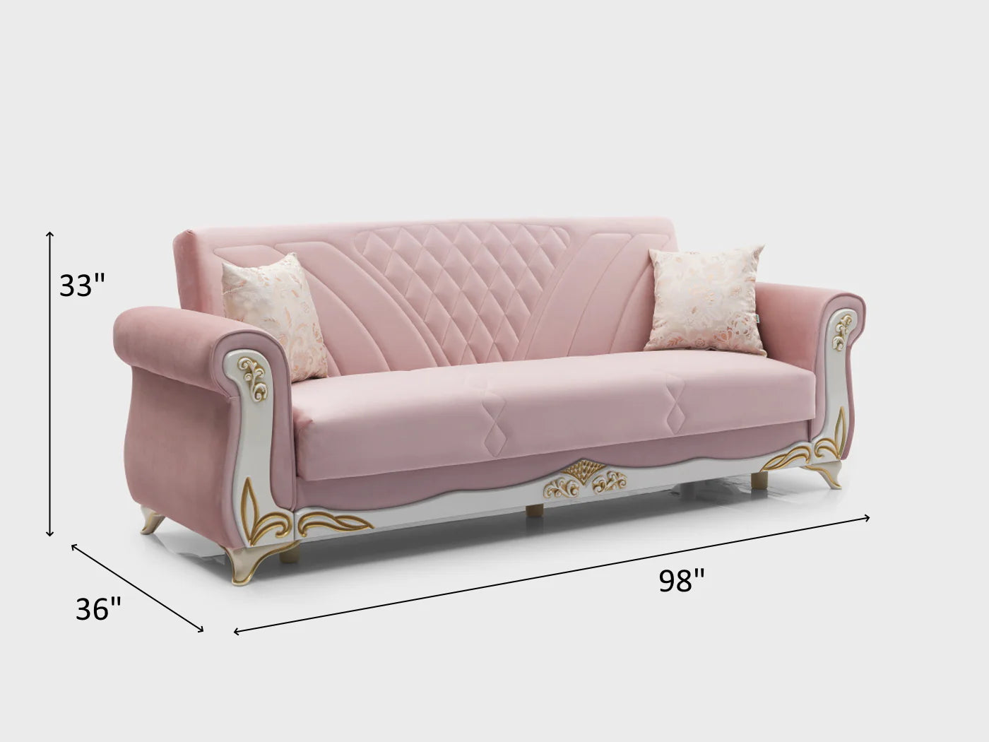 8 Seater Sofa Set: 3 Piece Sleeper Living Room Set
