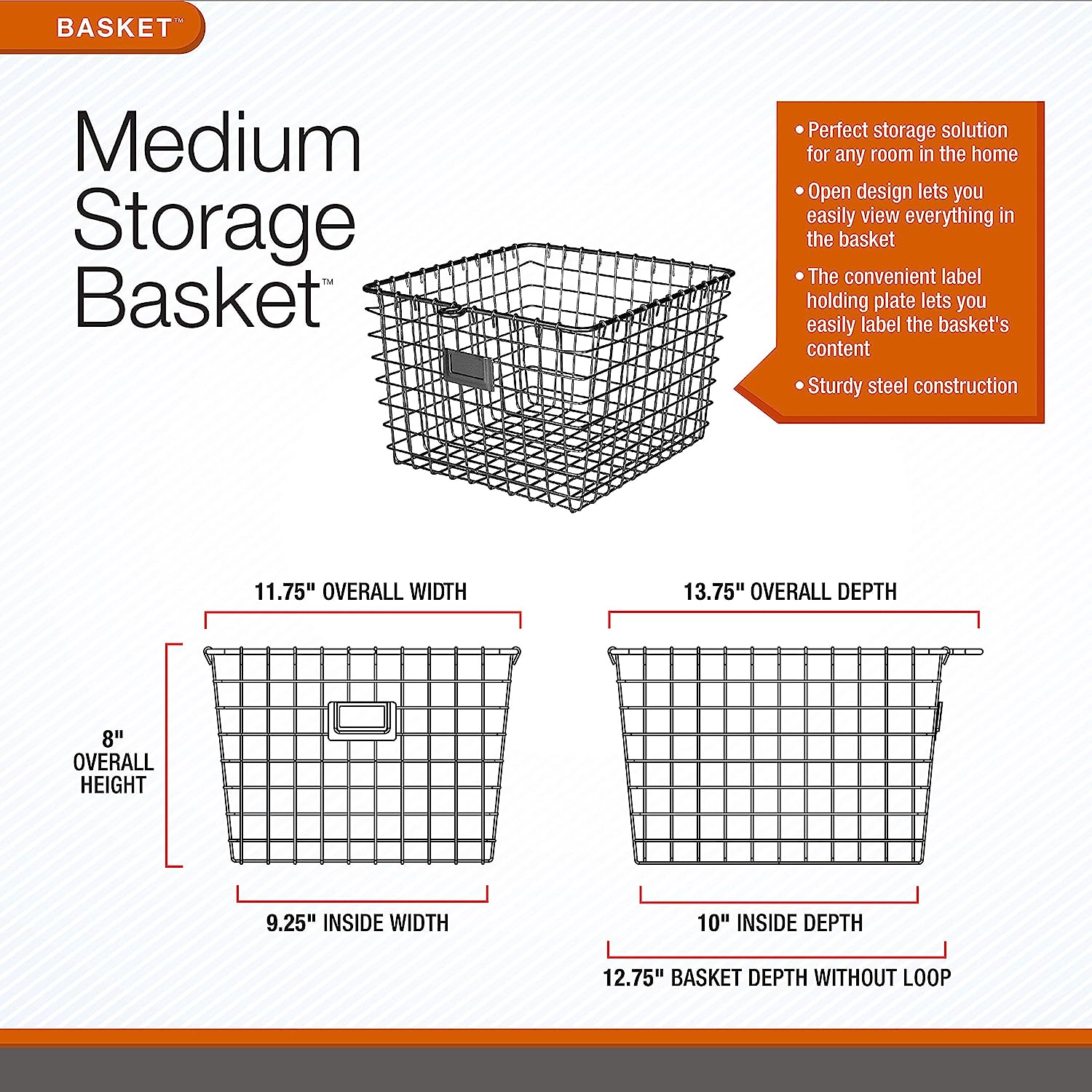 Kitchen Storage Unit: Inoot Diversified Medium Storage Basket