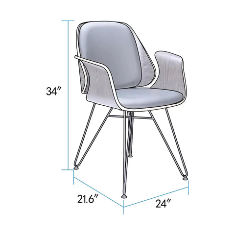 Accent Chair: 24'' Wide Armchair