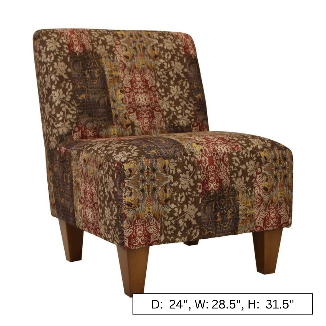 Accent Chair: 28.25'' Wide Slipper Chair