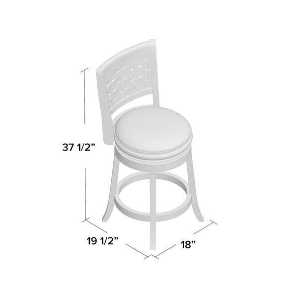 Bar Chairs: 24 in. Swivel Counter Stool