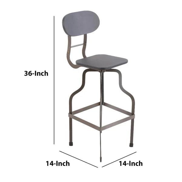 Bar Chairs: Adjustable Swivel Bar Stool