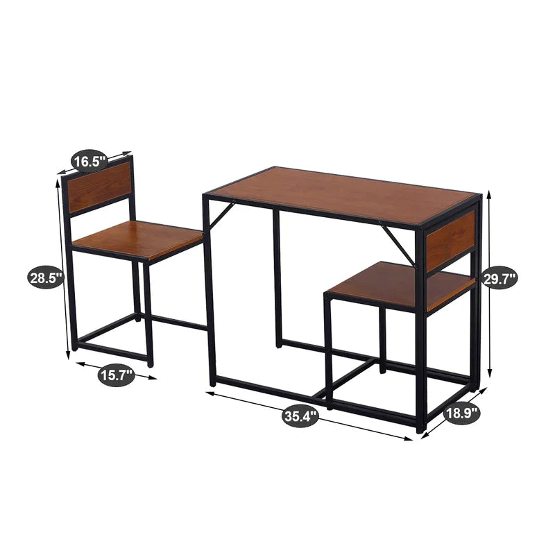 Bar Table: 2 Seater Counter Height Dining Set