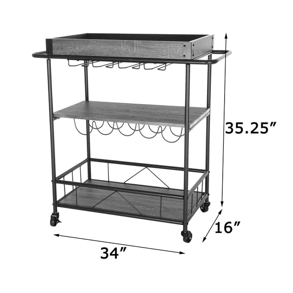 Bar Trolley : Modern and Classic Trolley – GKW Retail