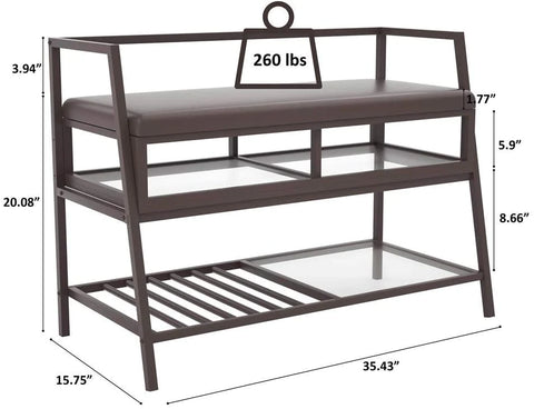 Benches: Flip Top Storage Bench, Shoe Rack With Seat