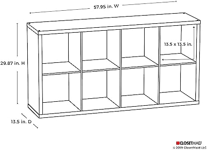 Bookshelf: 8-Cube Organizer Bookcase