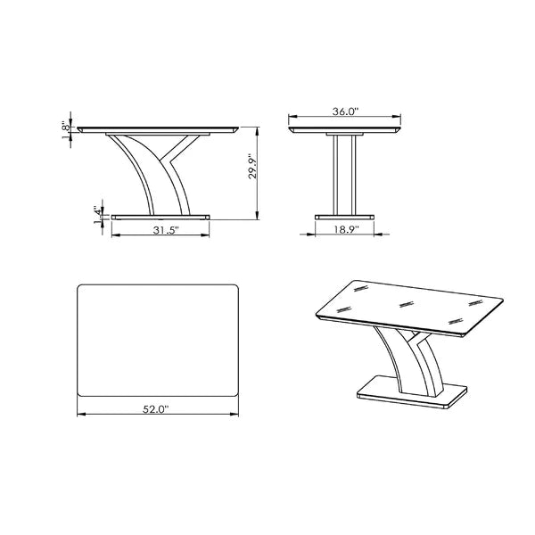 Breakfast Table: Breakfast Nook Dining Set