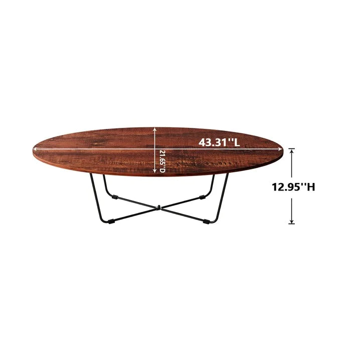 Center Table: Cross Legs Coffee Table