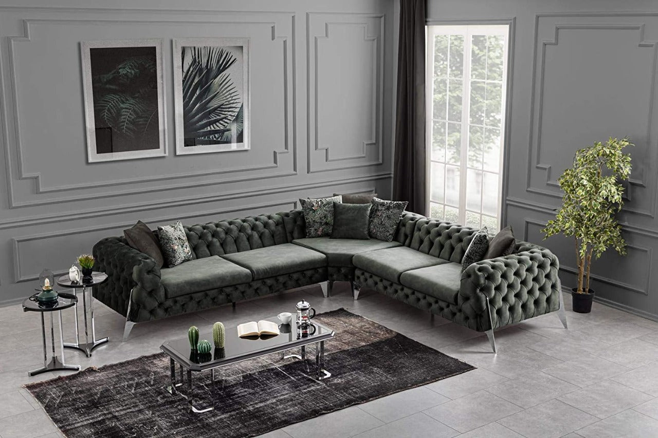 Chesterfield Sofa Design, Modern Chesterfield Sofa Design, Luxury Chesterfield Sofa Set Design, L Shape Chesterfield Sofa Design