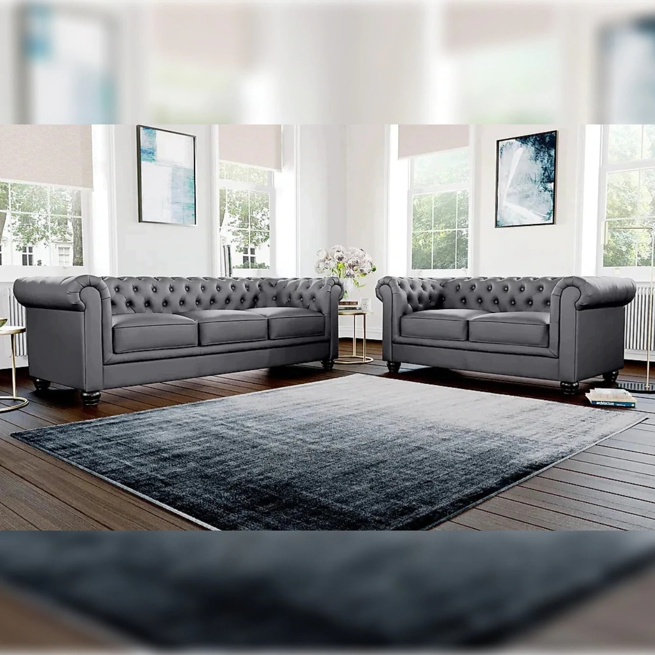 Chesterfield Sofa, Chester Sofa, Chesterfield Sofa Set, Modern Chesterfield Sofa