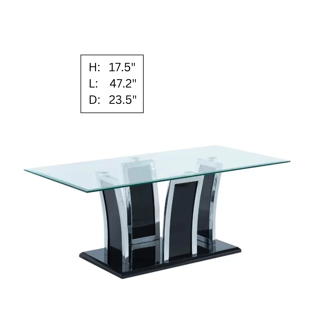 Coffee Table Set: Modern Style 3 Piece Coffee Table Set