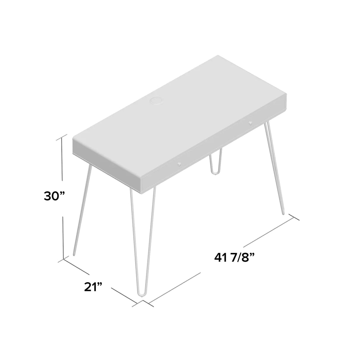 Computer Desk : EMMY Amador Desk