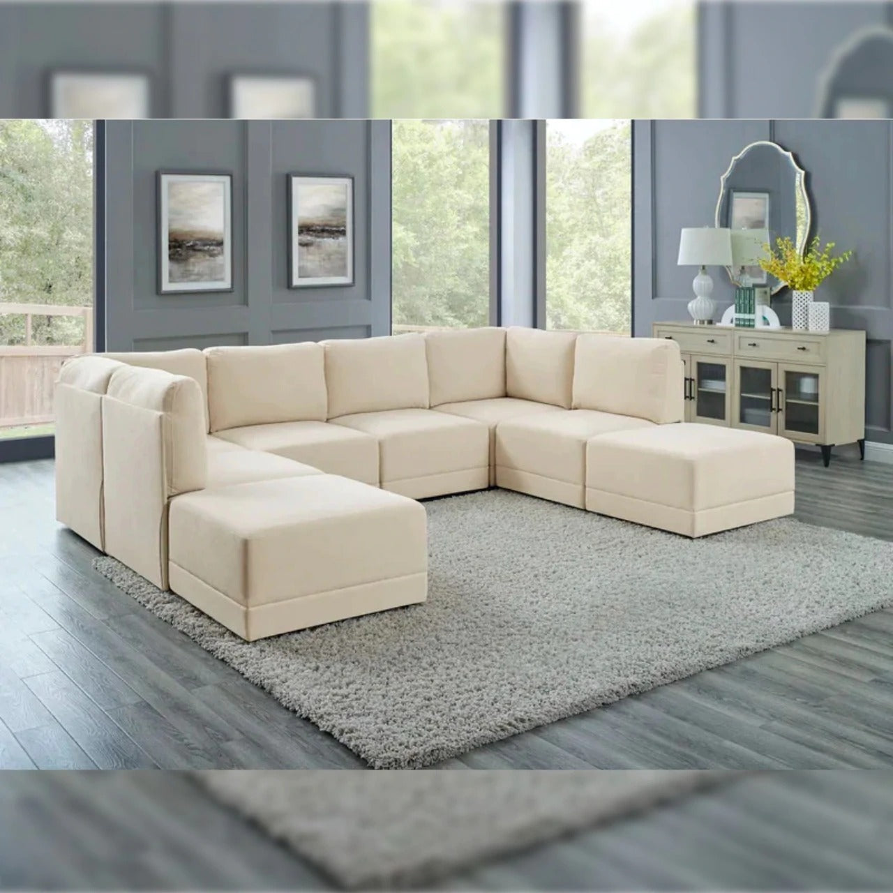 Corner Sofa, Corner Sofa Set, Wooden Corner Sofa, Modern Corner Sofa Set