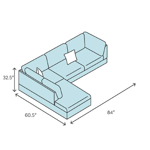 Designer Sofa Set:- L Shape Velvet Fabric 5 Seater Storage Luxury Furniture Sofa Set (Olive Green)