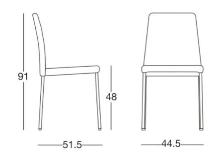 Dining Chair: MICK Modern Dining Chair
