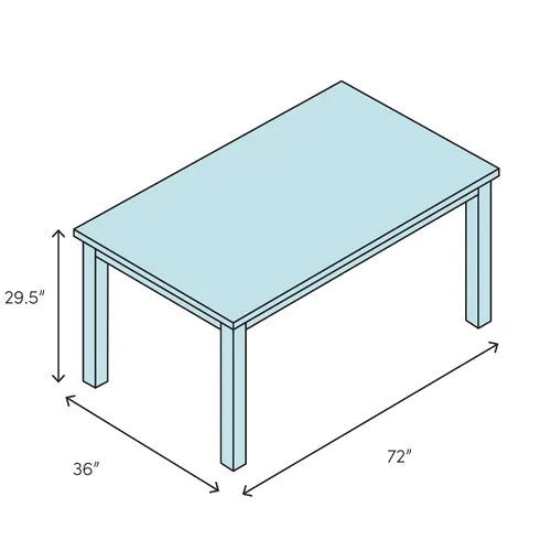 Dining Set: Dining Table with 6 Chairs Dining Set