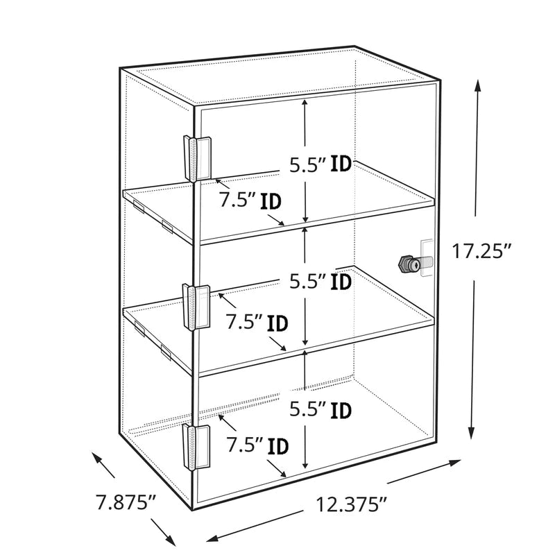 Display Unit: Acrylic Trophy Display Unit