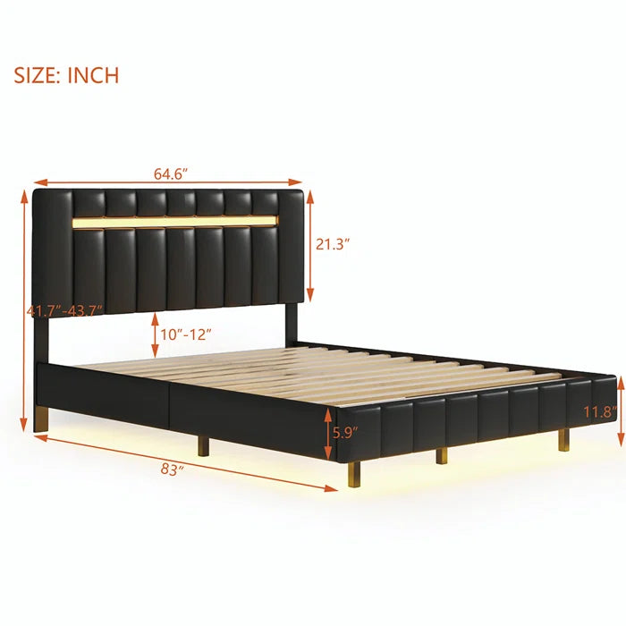 Divan Bed: Bodhe Upholstered Bed