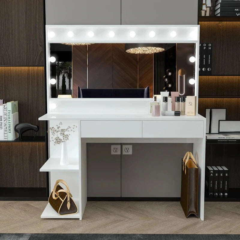 Discover more than 124 dressing table design with light latest