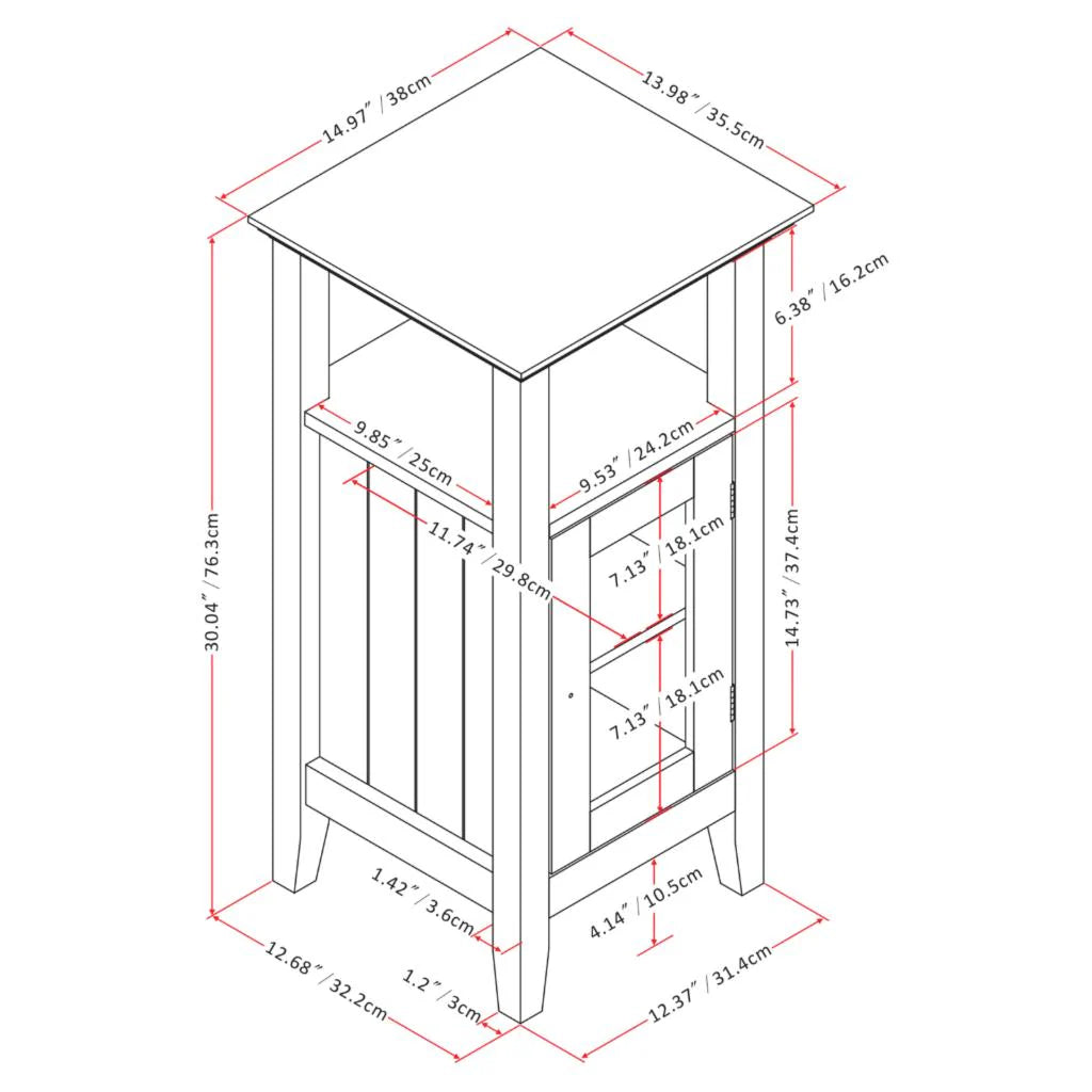 Floor Cabinets: 30 in. Bathroom Floor Cabinet