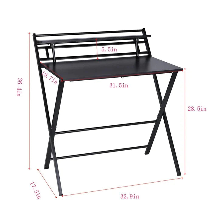 Folding Table: Folding Study Table Laptop Home Office Desk