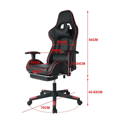 Gaming Chair: Gaming Chair Adjustable Backrest