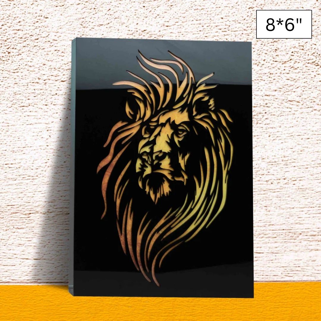 ome Decor Lions Den Painting