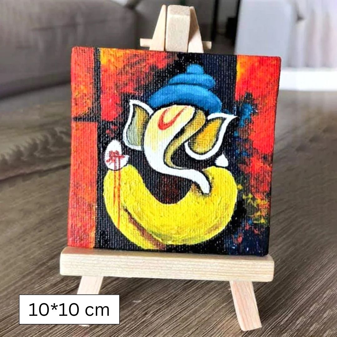 Home Decor Mini Ganesha Painting